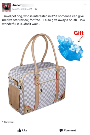 Give me five stars, and you get a gift!