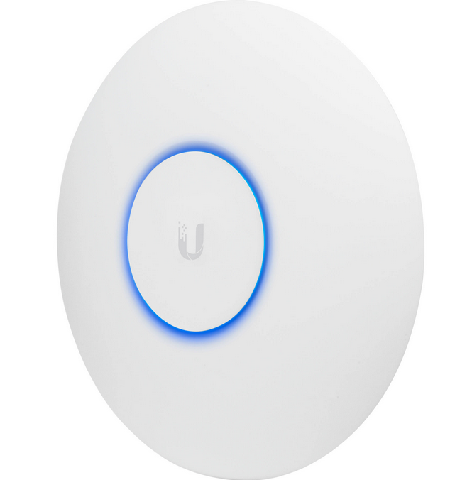 The UAP series are compact dome access points that are intended for ceiling mounting in home, office, and venue type locations. That being said, I have mine on a wall at the far end of my hosue right now and in a 1200sq/ft house am getting perfect and strong coverage everywhere I need it without having to run wires up into the attic to come out the ceiling.